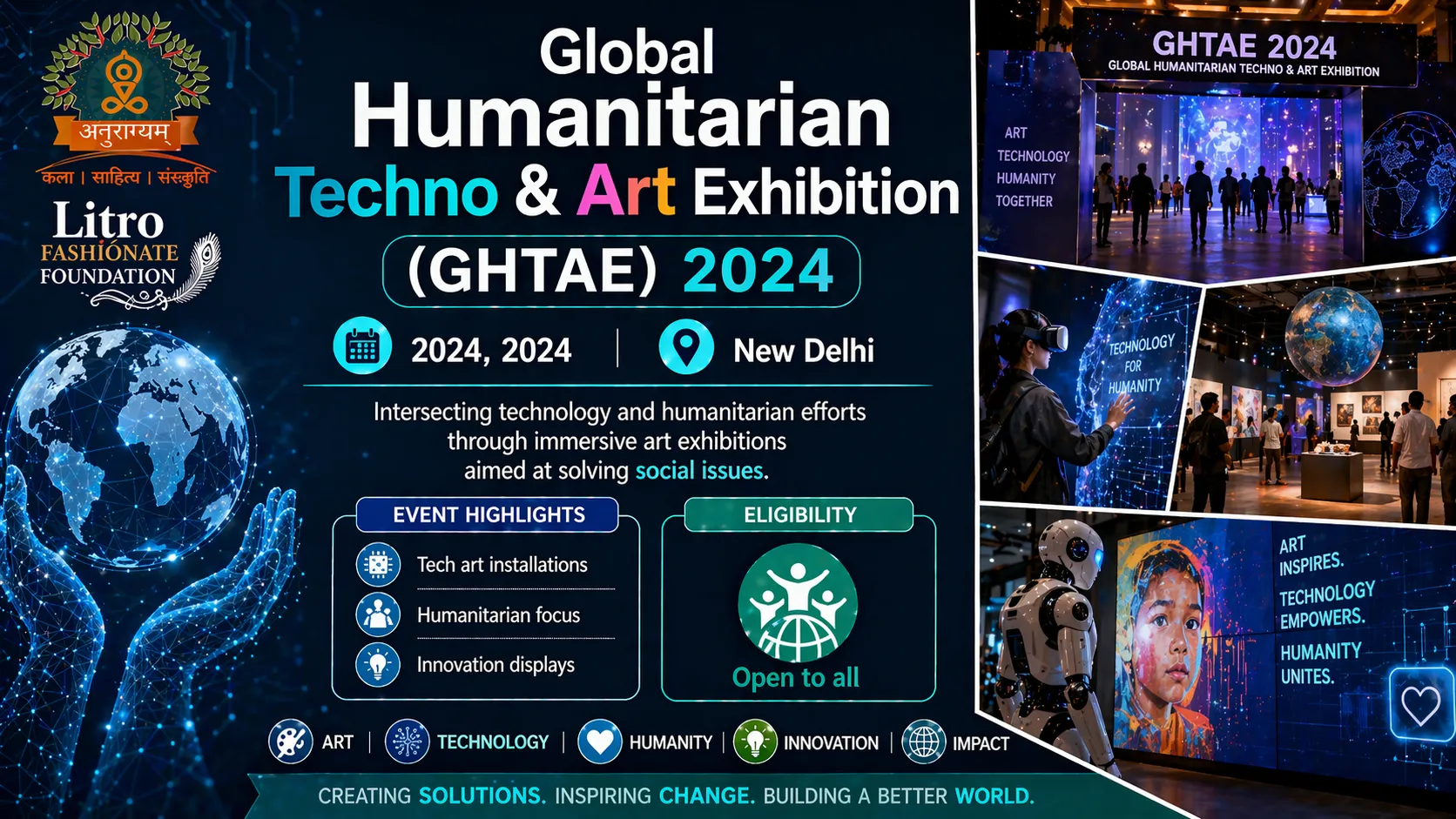 GHTAE 2024: Global Humanitarian Techno & Art Exhibition