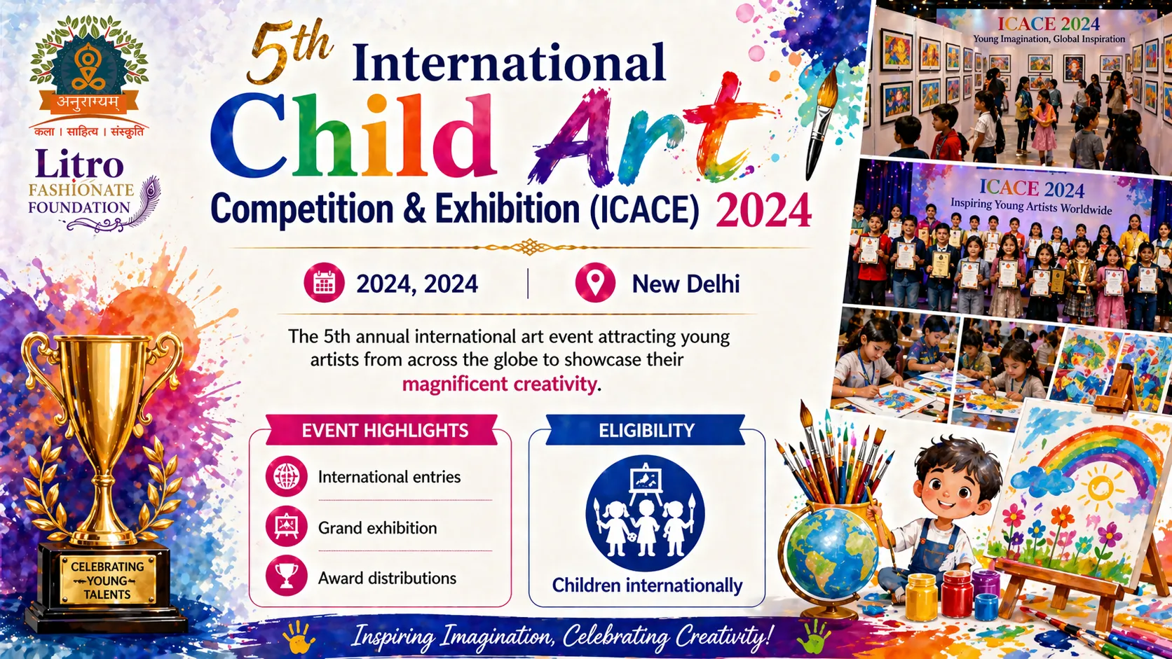 5th International Art Competition & Exhibition (ICACE) 2024