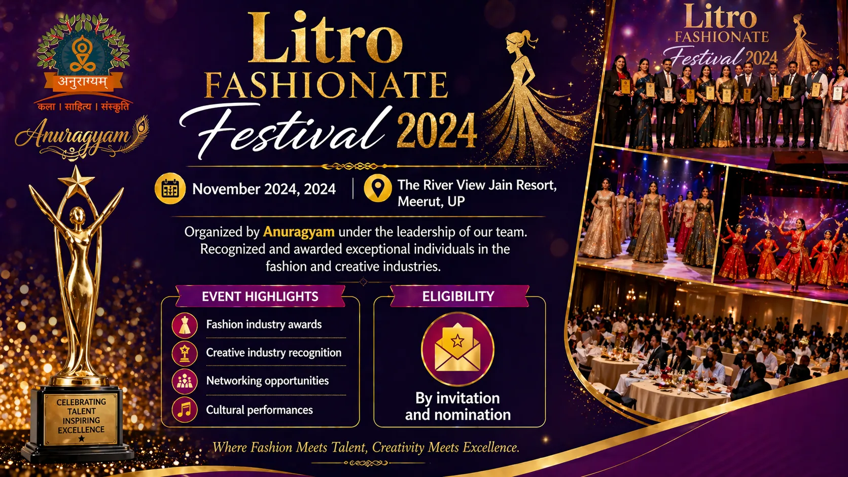 Meerut – Litro Fashionate Festival 2024: Fashion Meets Culture