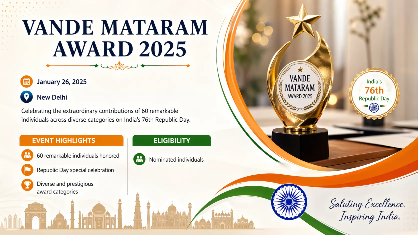 Vande Mataram Award 2025: Meet the Winners