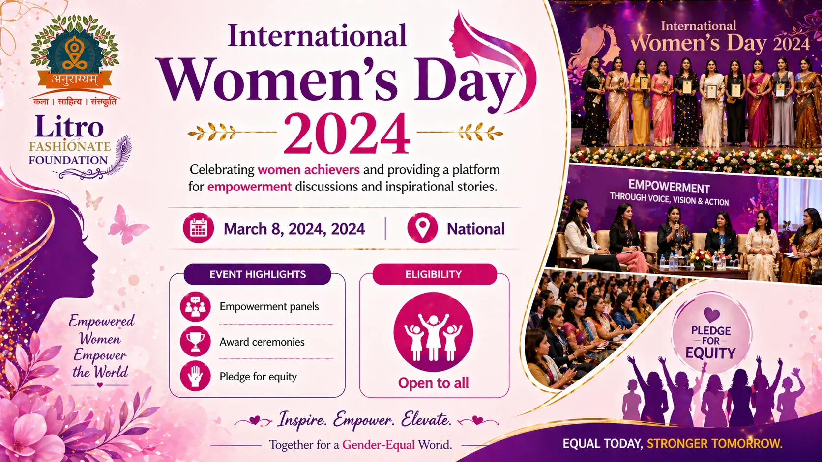 International Women's Day 2024: Honoring 50+ Change Makers